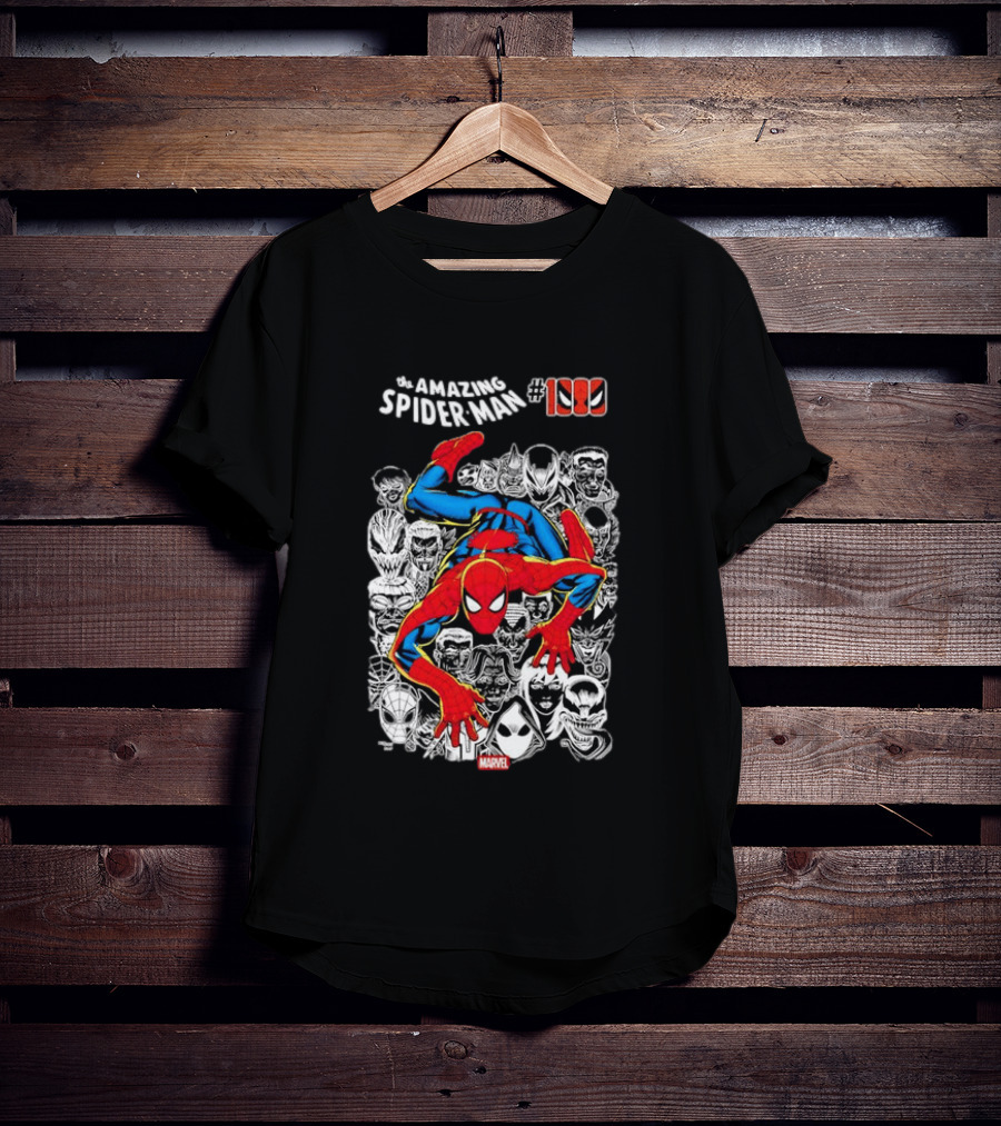 Amazing Spider Man 1000 Villains Marvel Collection T-Shirt