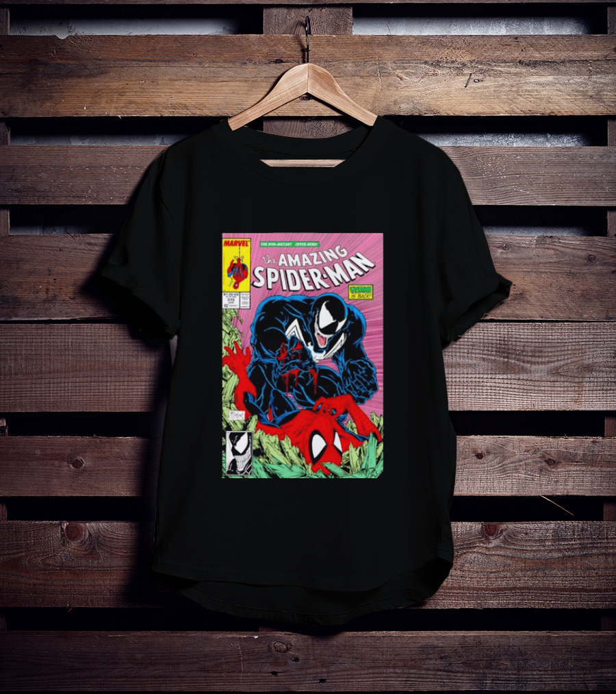The Amazing Spider Man 316 Venom Is Back Marvel Comic Book Cover T-Shirt