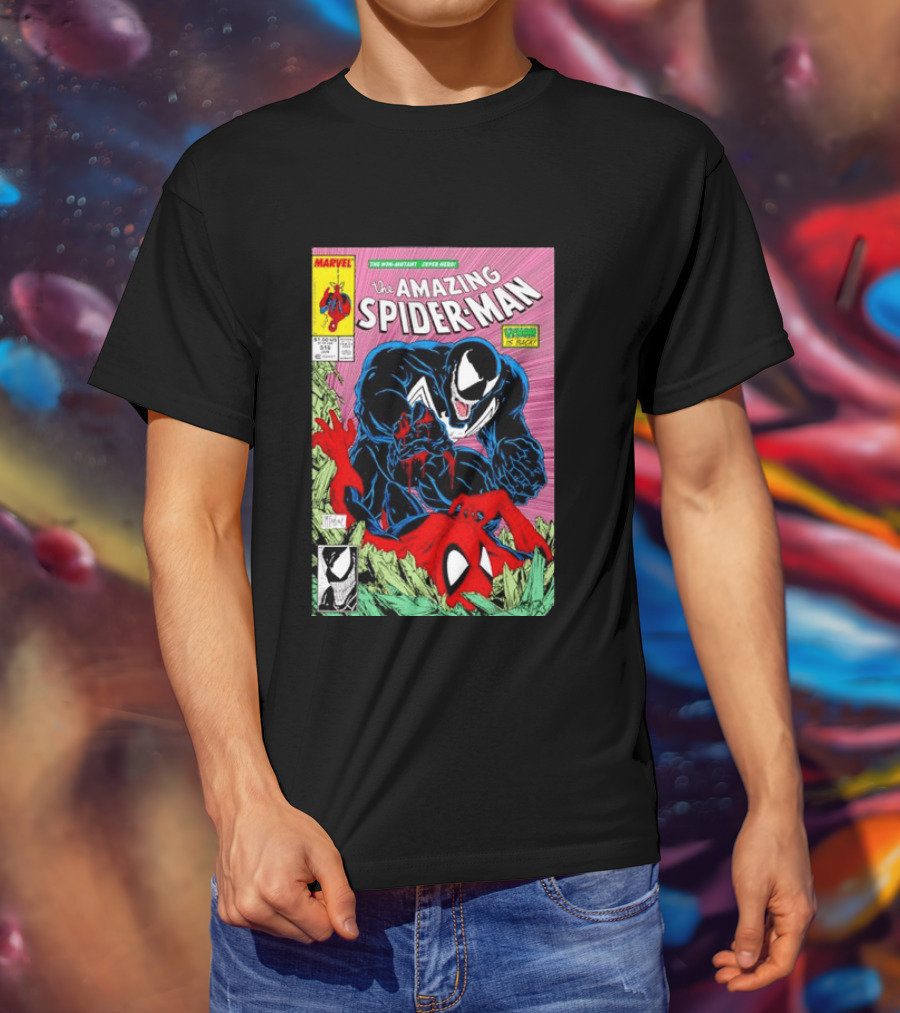 The Amazing Spider Man 316 Venom Is Back Marvel Comic Book Cover T-Shirt