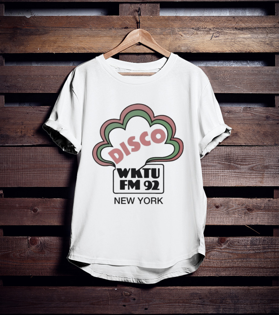 Disco WKTU FM 92 New York Radio Station T-Shirt