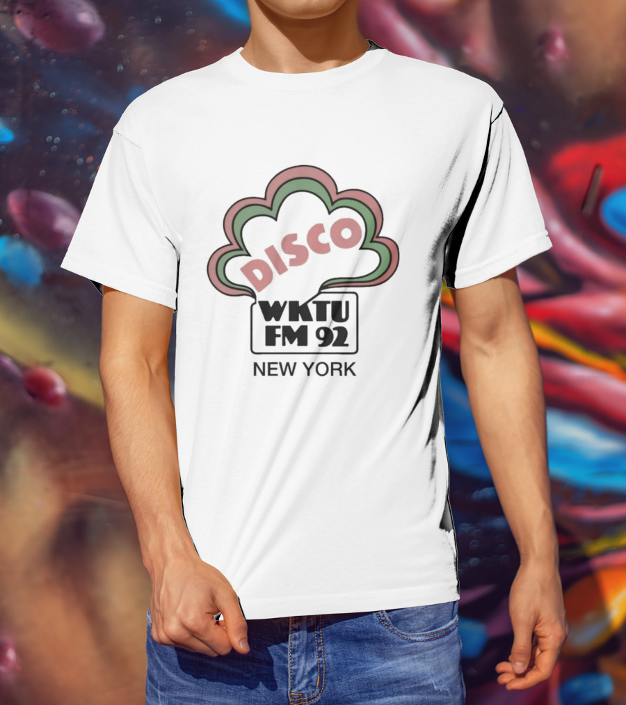 Disco WKTU FM 92 New York Radio Station T-Shirt