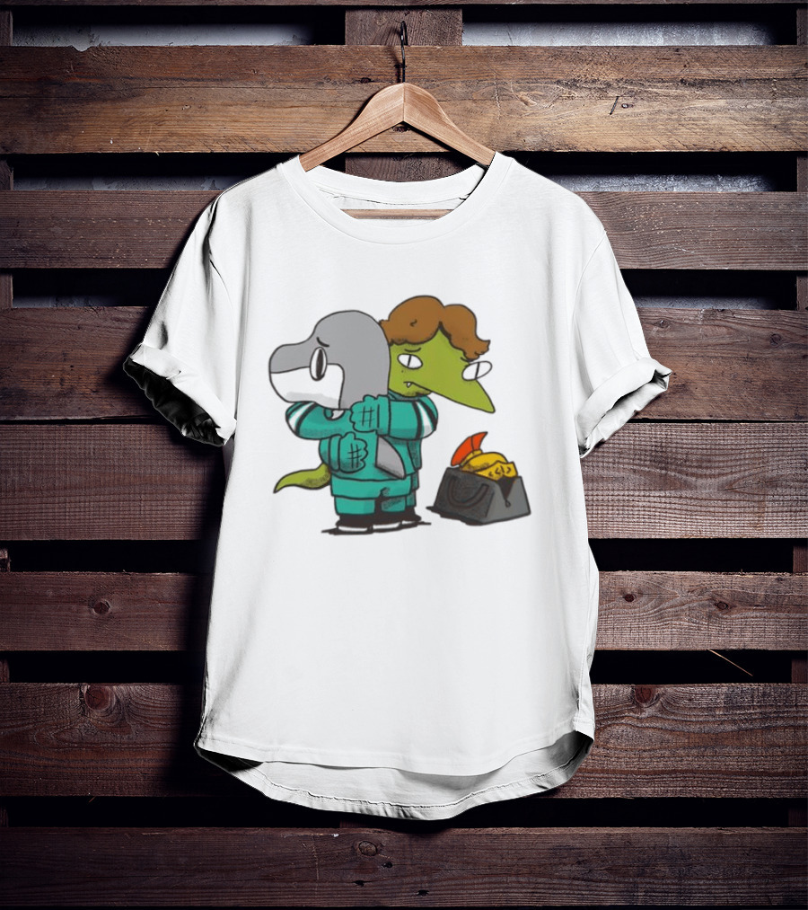 Macklin Celebrini San Jose Sharks NHL Hugging Hockey Characters T-Shirt