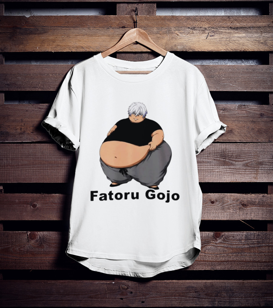 Satoru Gojo Jujutsu Kaisen Fatoru Gojo Meme Character Fan Favorite Humor T-Shirt