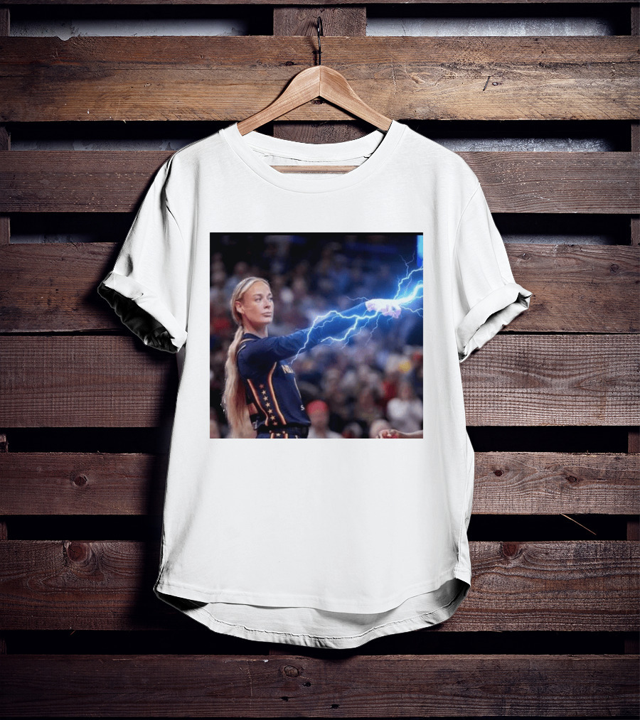 Sophie Cunningham Lightning Power Basketball Stars T-Shirt