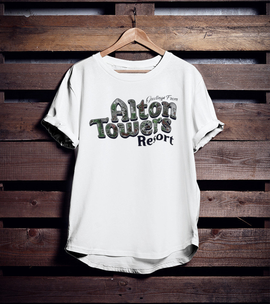 Greetings From Alton Towers Resort Adventure T-Shirt