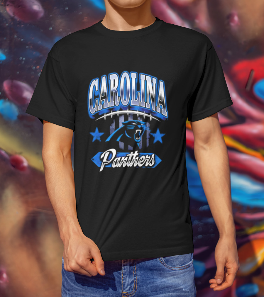 Carolina Panthers American 2026 Stars And Panthers T-Shirt