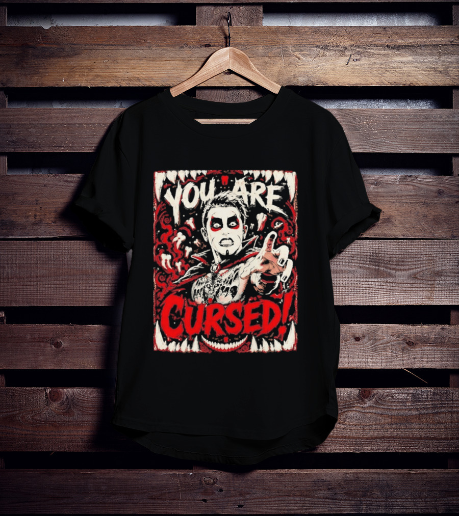 Danhausen You Are Cursed Pro Wrestling T-Shirt