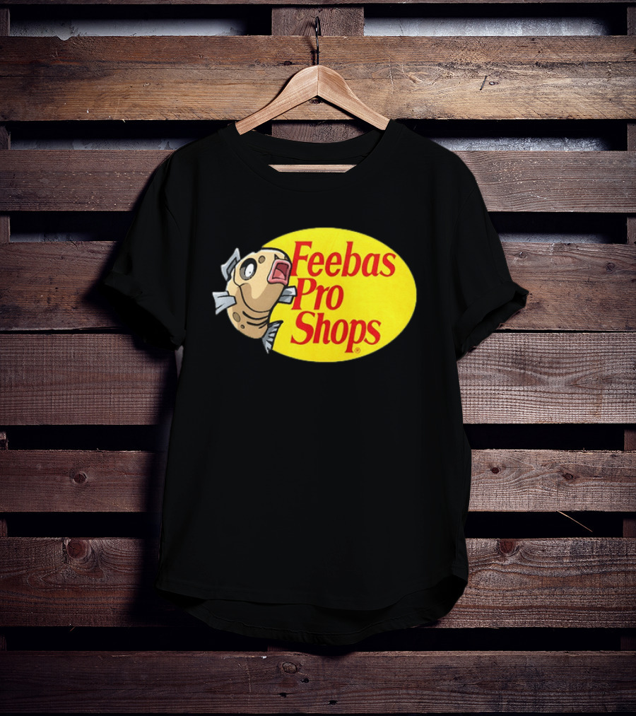 Feebas Pro Shops Fun Fish Illustration For Fans T-Shirt