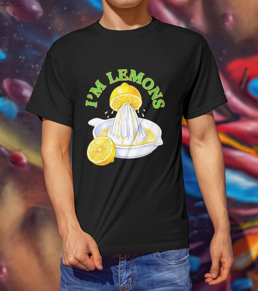 I'm Lemons Citrus Squeezer Fruit T-Shirt