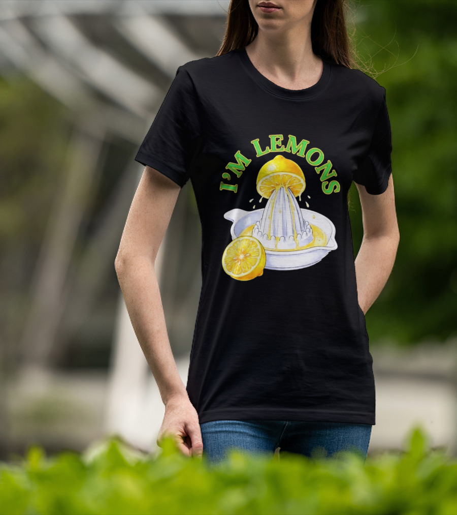 I'm Lemons Citrus Squeezer Fruit T-Shirt
