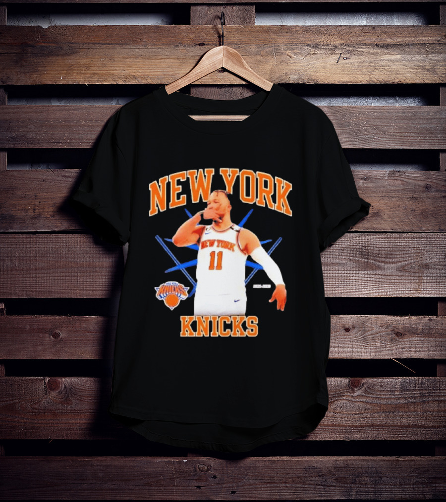 New York Knicks Jalen Brunson 11 NBA Basketball 3 Point 2026 T-Shirt