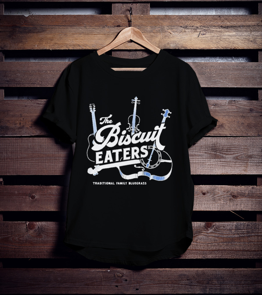 The Biscuit Eaters Traditional Family Bluegrass Musical Instruments T-Shirt
