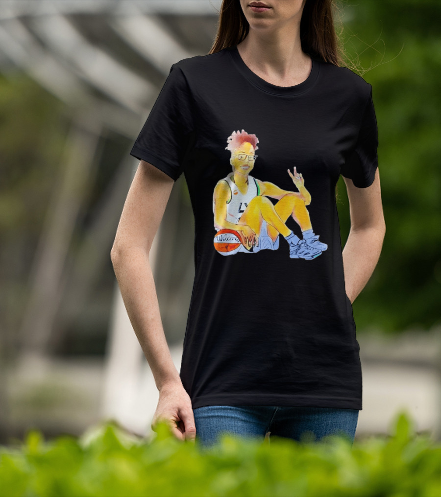 Napheesa Collier Minnesota Lynx Welcome Peace Basketball T-Shirt