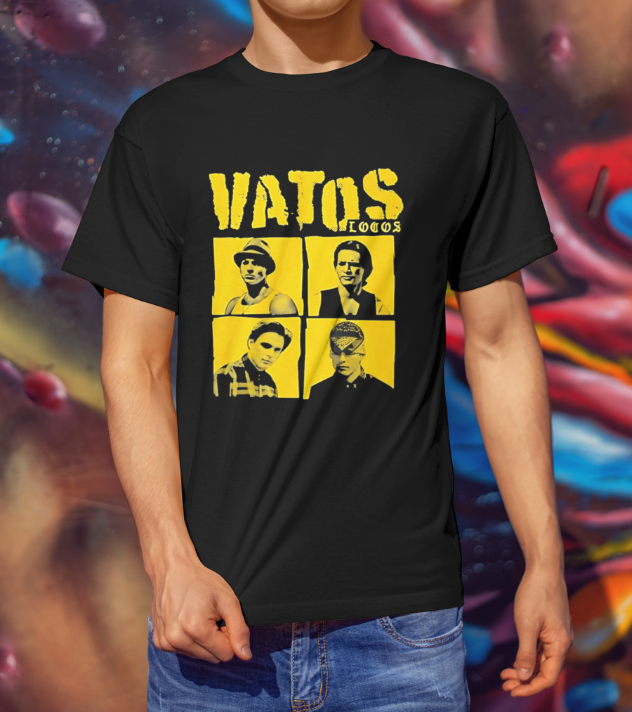 Vatos Locos Characters Yellow T-Shirt