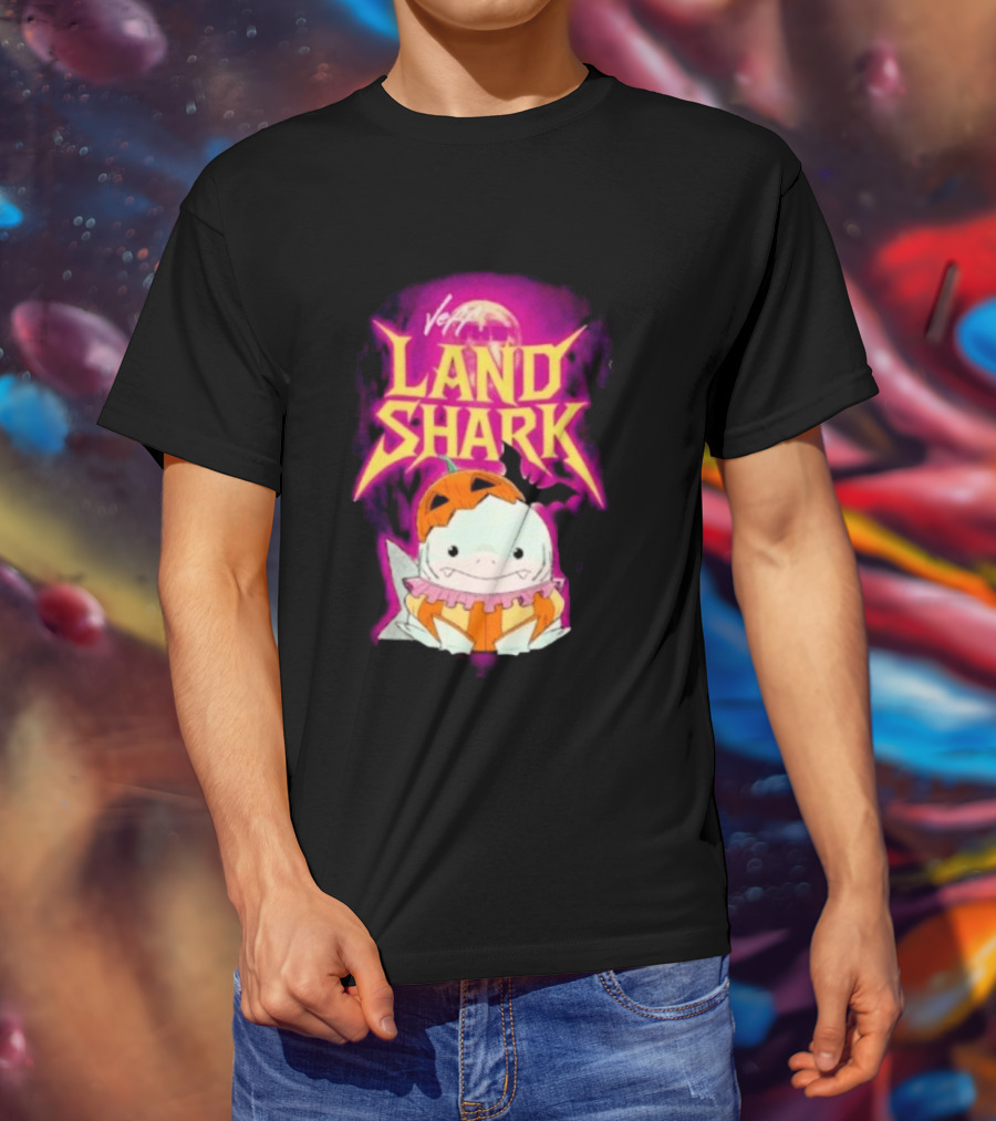 Veep Marvel Rivals Jeff The Land Shark Pumpkin T-Shirt