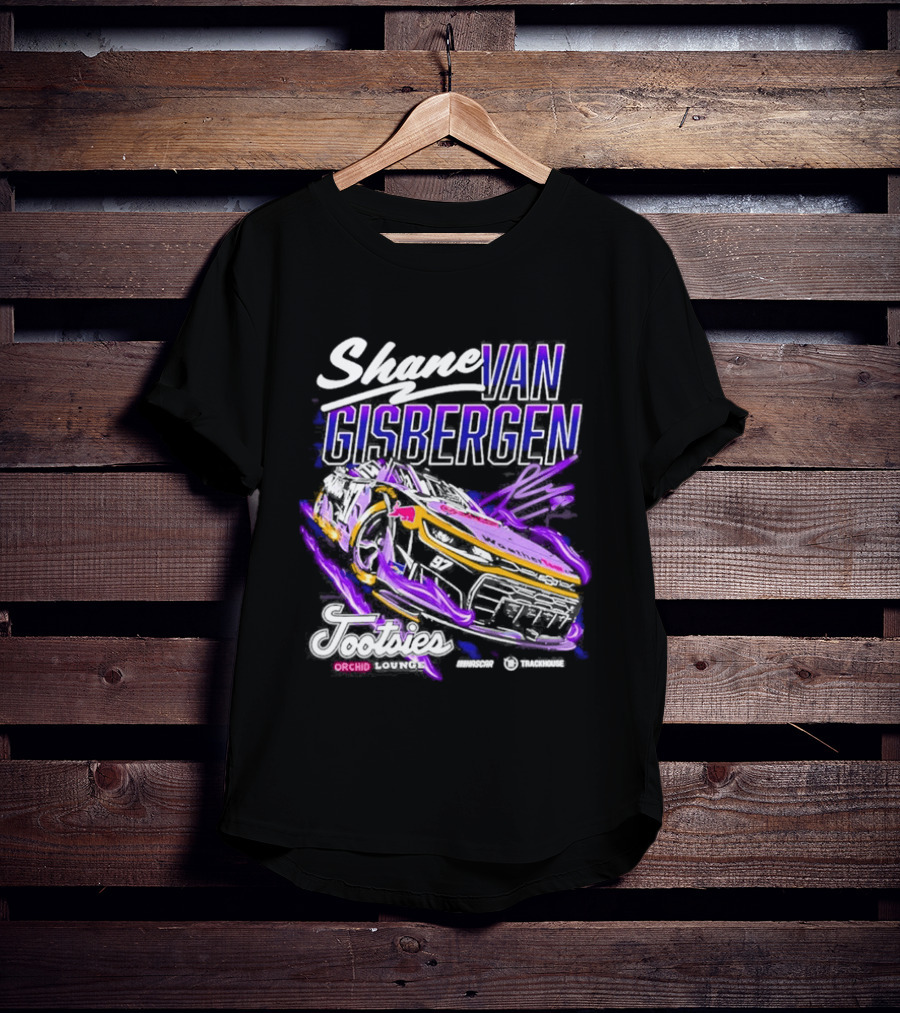 Shane Van Gisbergen #97 2026 Tootsies Orchid Sweeps Racing Car T-Shirt