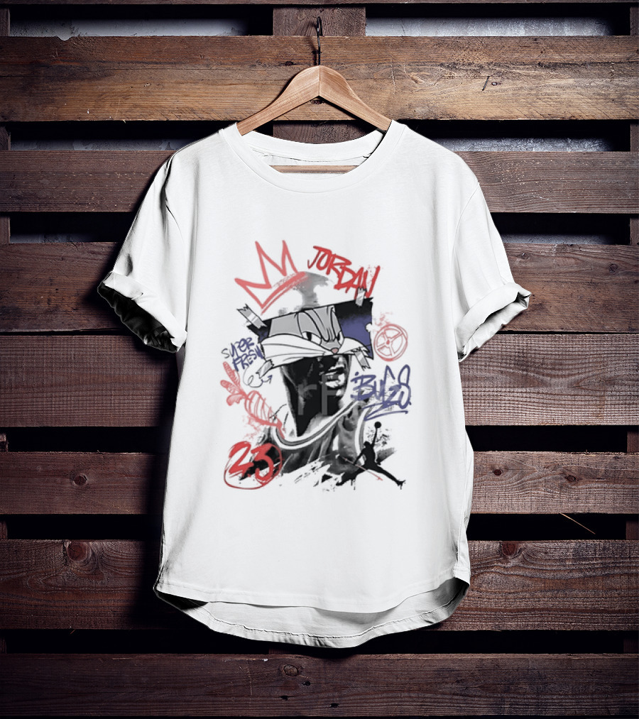 Crown Super Fresh Jordan Bugs 23 T-Shirt