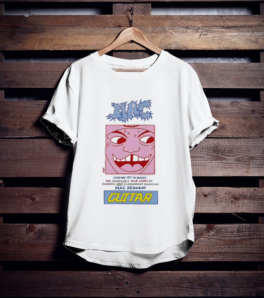 MAC Visions Set To Music Guitar Mac Demarco True Story T-Shirt