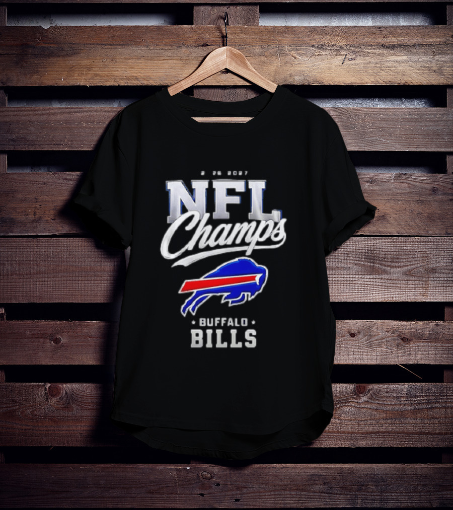 Buffalo Bills NFL Champs 2026 2027 T-Shirt