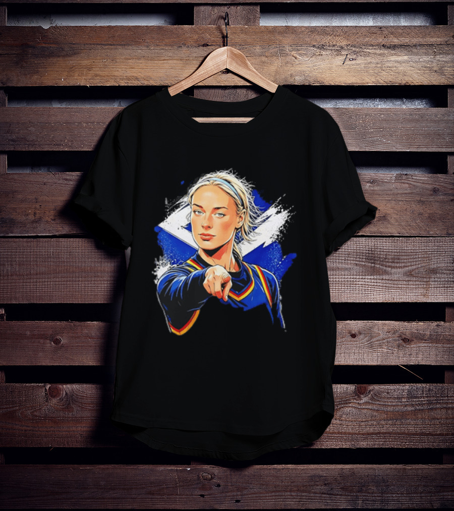 Indiana Fever Sophie Cunningham Pointing Meme T-Shirt
