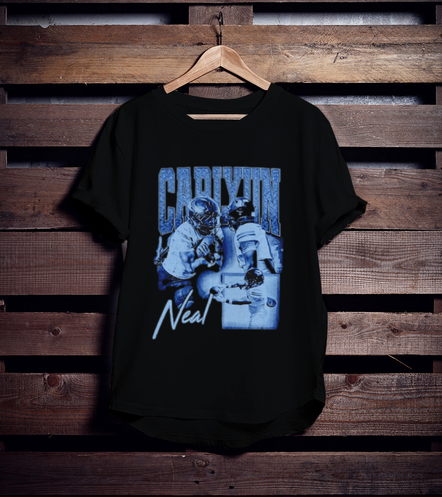 Carlyun Neal Alabama Crimson Tide Football Player Action Collage T-Shirt