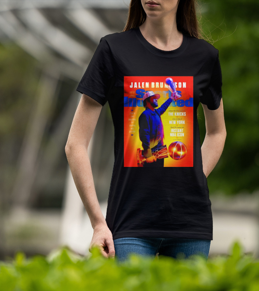 Jalen Brunson Sports Illustrated The Knicks Electrified New York Instant NBA Icon August 2026 T-Shirt