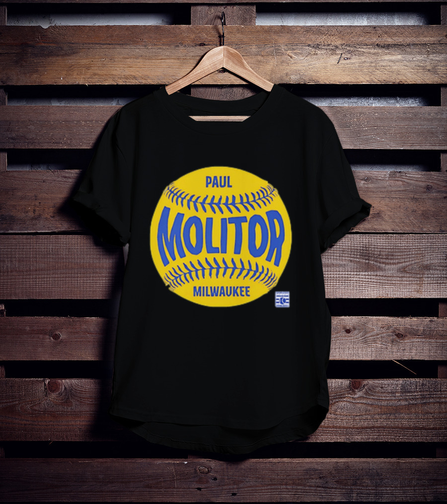 Paul Molitor Milwaukee Brewers Baseball Hall Of Fame 318 Club 1982 T-Shirt