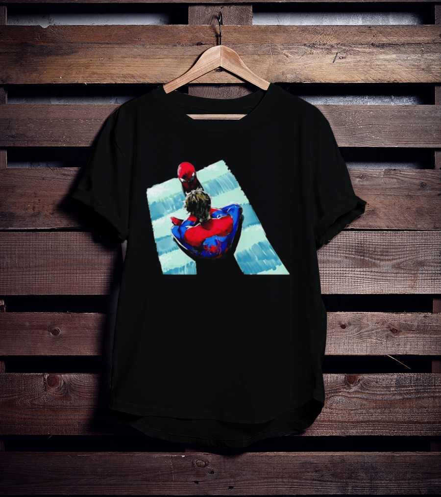 Spider Man Peter Parker Marvel Cinematic Universe Dual Perspective T-Shirt