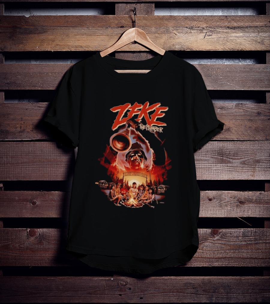 Zeke The Plumber Camp Anawanna Salute Your Shorts Horror Movie Mashup T-Shirt