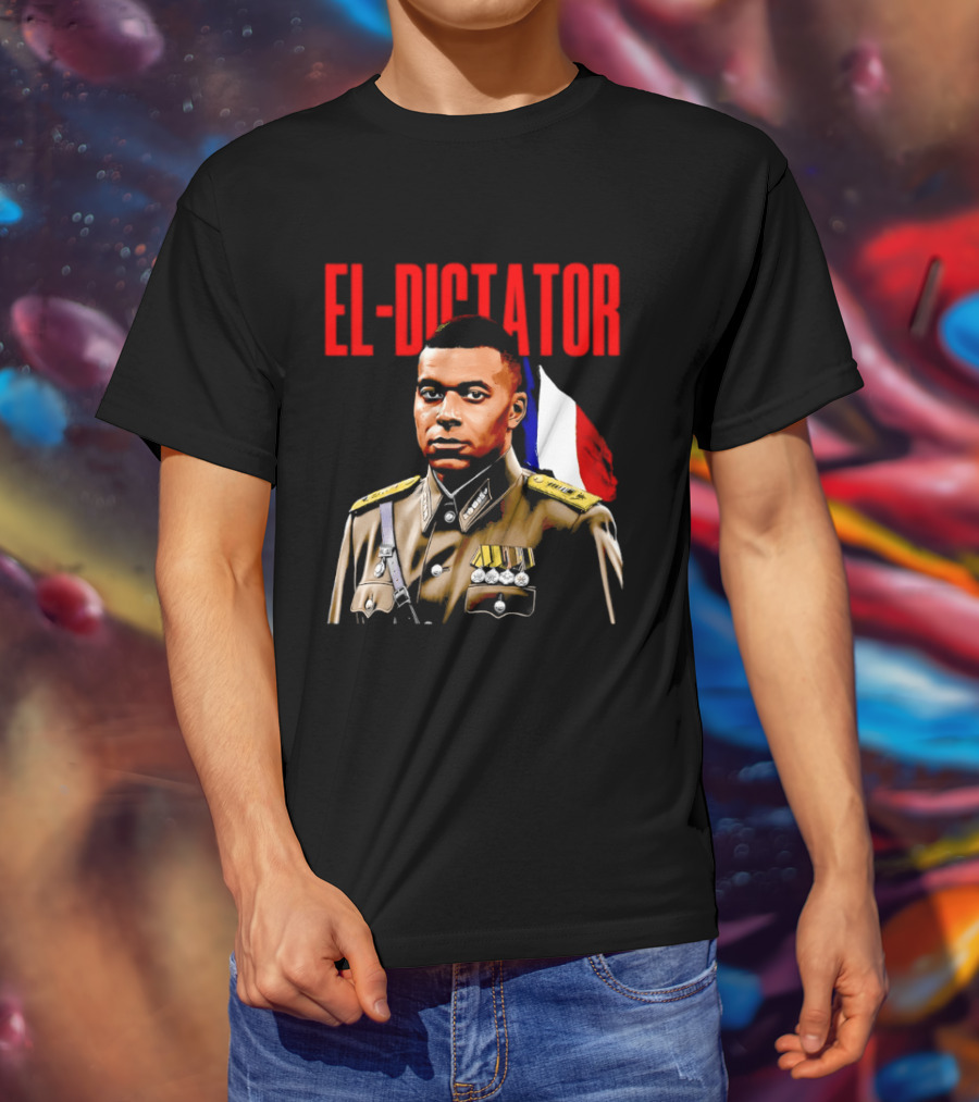 El Dictator Kylian Mbappe Military Jacket French Flag T-Shirt