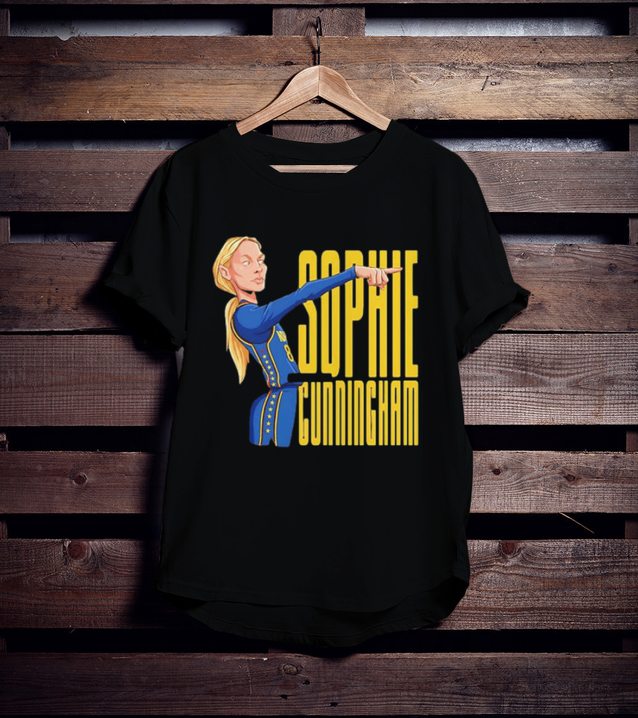 Sophie Cunningham Indiana Fever WNBA 2026 Jersey Game Player T-Shirt