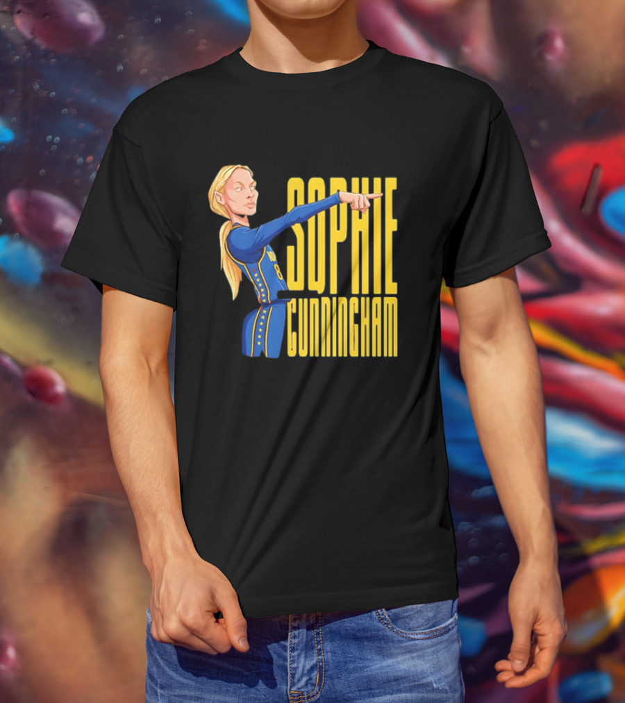 Sophie Cunningham Indiana Fever WNBA 2026 Jersey Game Player T-Shirt