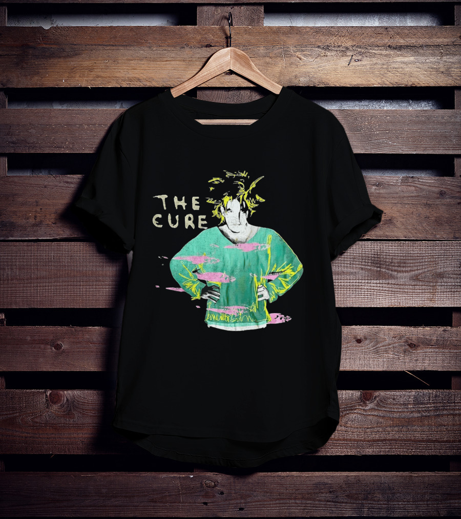 The Cure Standing On A Beach 1986 T-Shirt