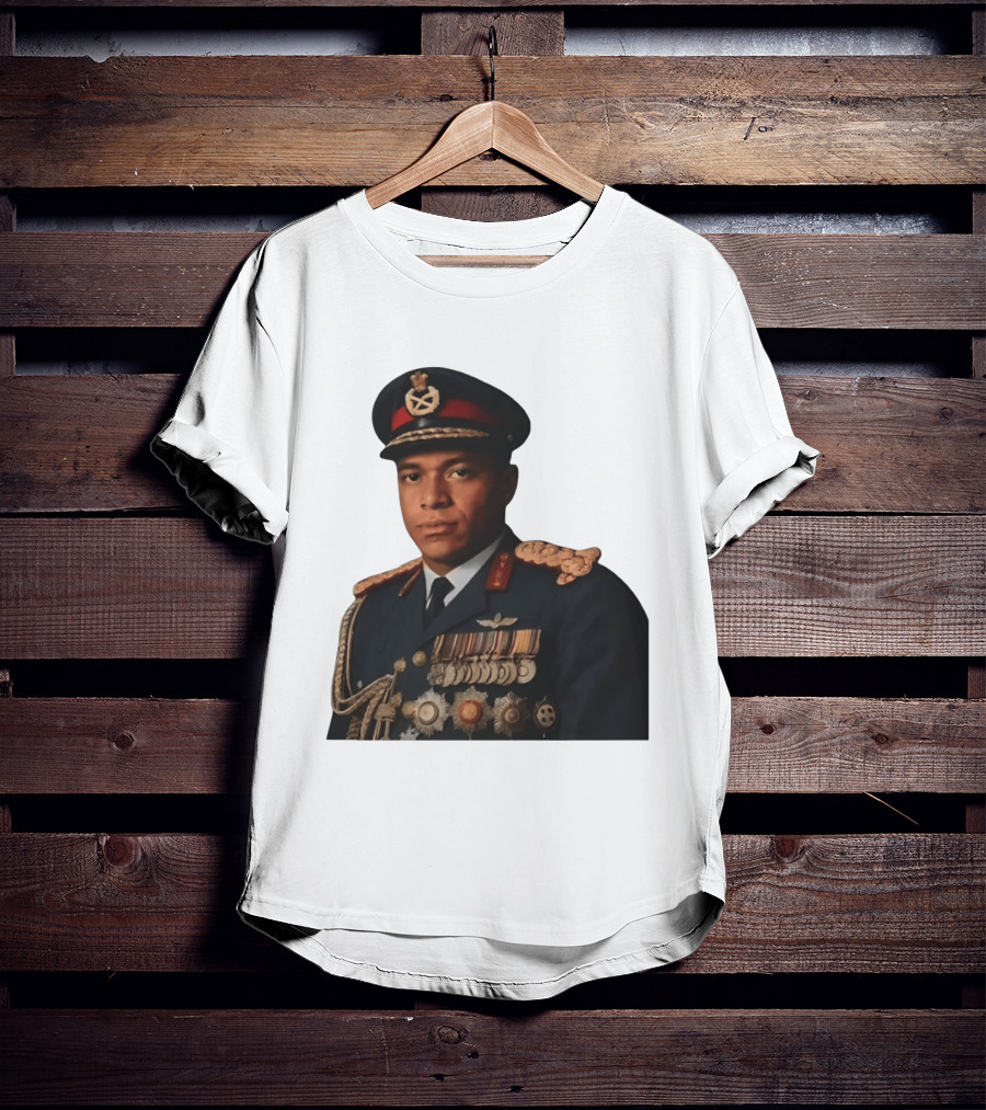Kylian Mbappe Military Uniform Meme T-Shirt