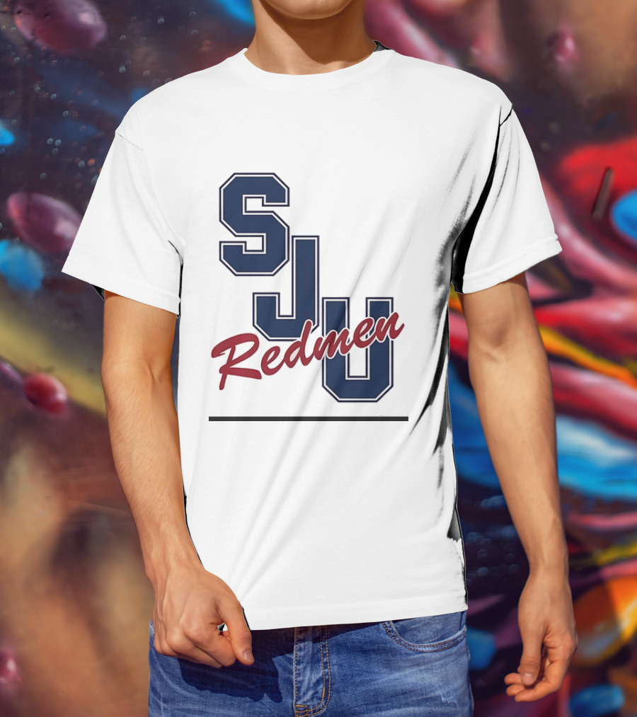 SJU Redmen 1988 Basketball Team T-Shirt