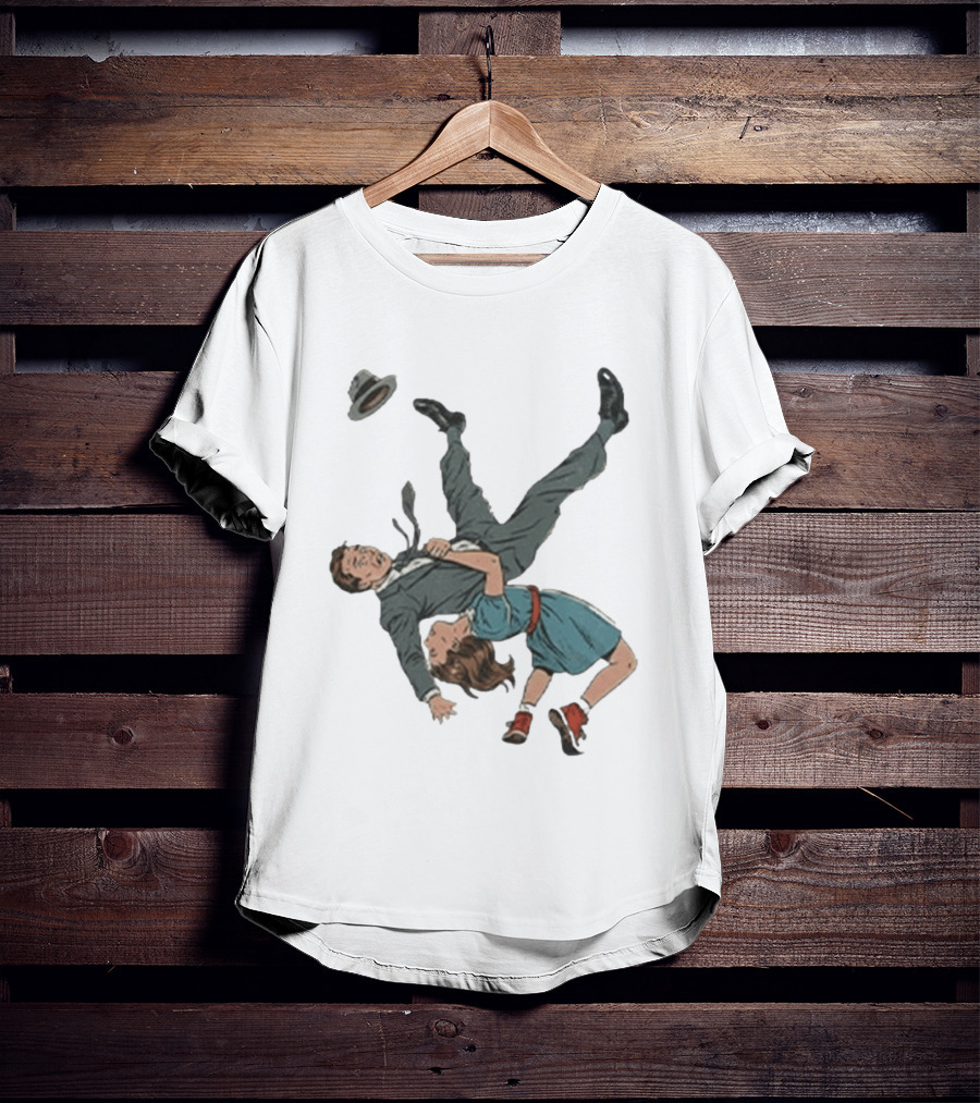 Suplex Your Problems Away Retro Wrestling Move Humor T-Shirt