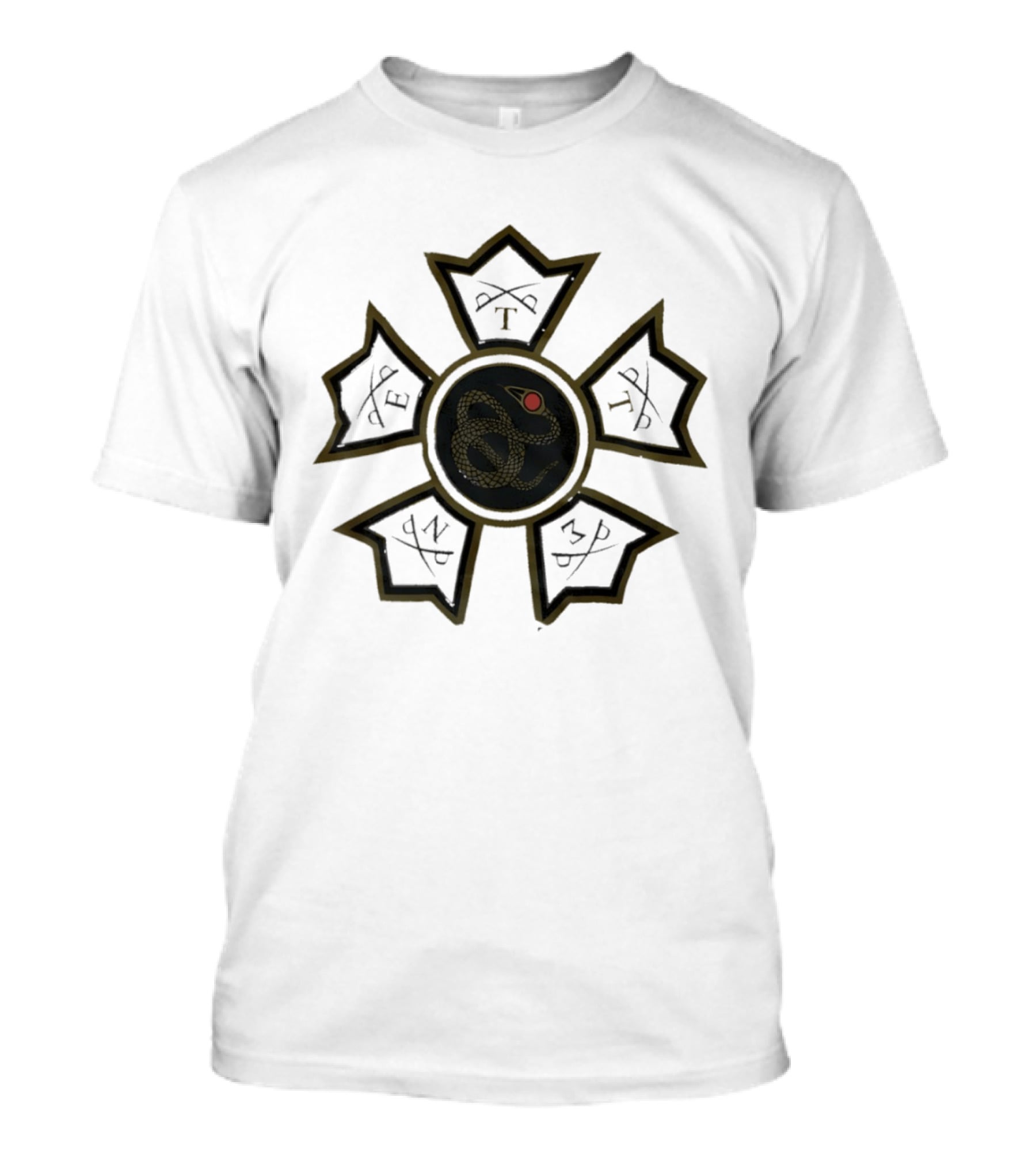 Serpent Sword Symbol P E P N Z P T-Shirt