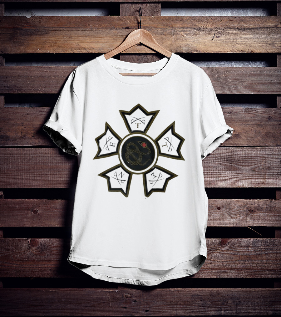 Serpent Sword Symbol P E P N Z P T-Shirt