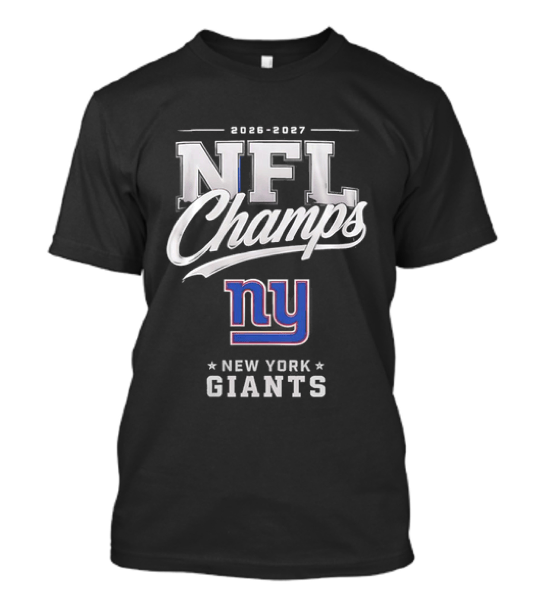 2026 2027 NFL Champs New York Giants NY T-Shirt