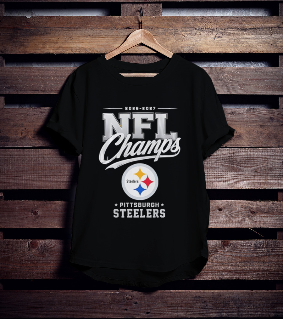 2026 2027 NFL Champs Pittsburgh Steelers T-Shirt