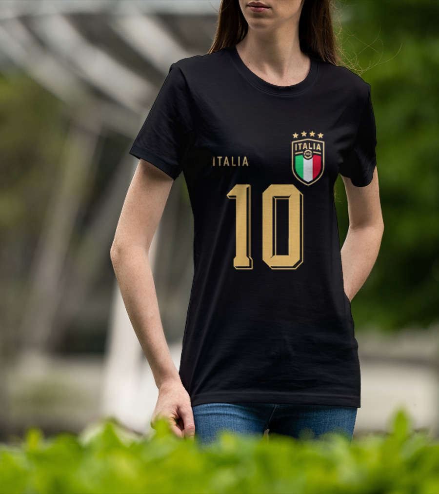 Italia 10 Argentina Lionel Messi T-Shirt