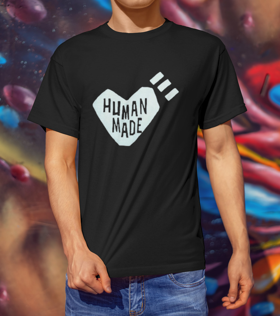 Ningensei Aizome Heart Human Made T-Shirt