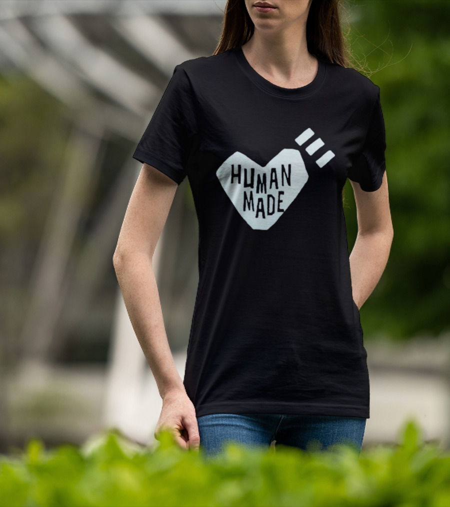 Ningensei Aizome Heart Human Made T-Shirt