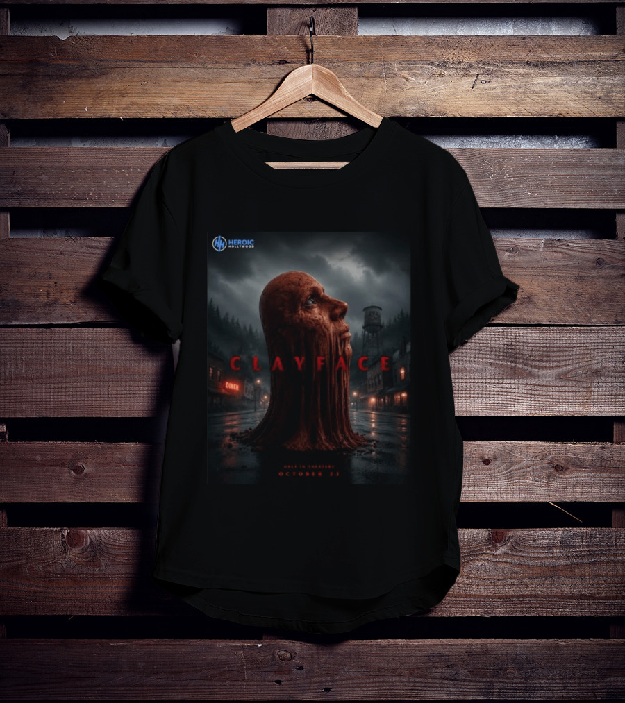 Heroic Hollywood Clayface Only In Theaters October 23 T-Shirt