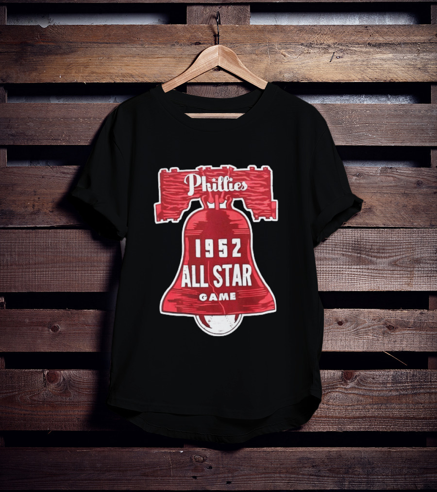 Phillies Liberty Bell 1952 All Star Game T-Shirt