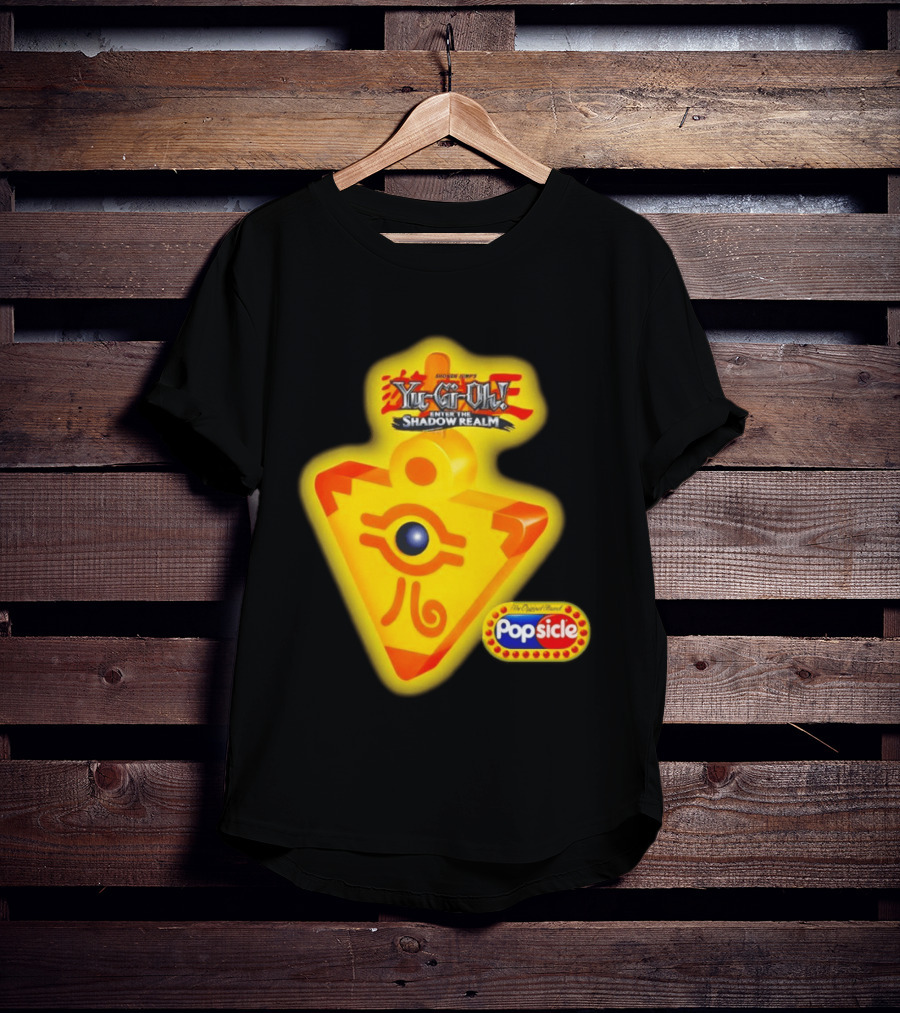 Shonen Jump Yu Gi Oh Enter The Shadow Realm Millennium Puzzle Popsicle T-Shirt