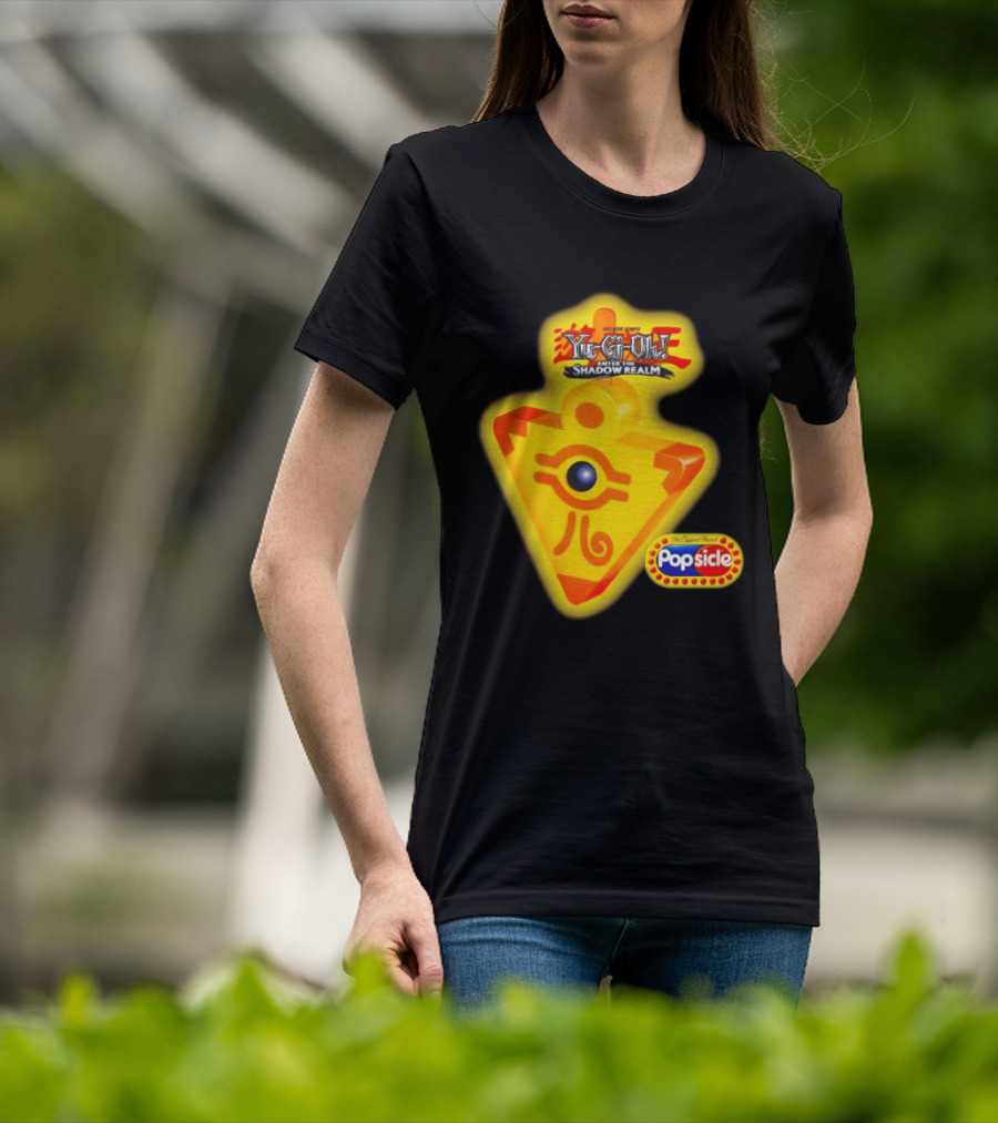 Shonen Jump Yu Gi Oh Enter The Shadow Realm Millennium Puzzle Popsicle T-Shirt