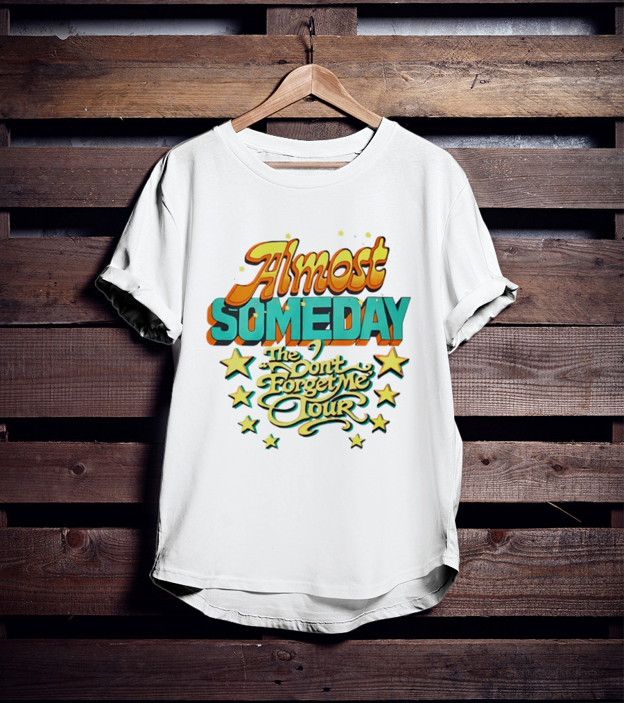 Almost Someday The Don't Forget Me Tour Stars T-Shirt