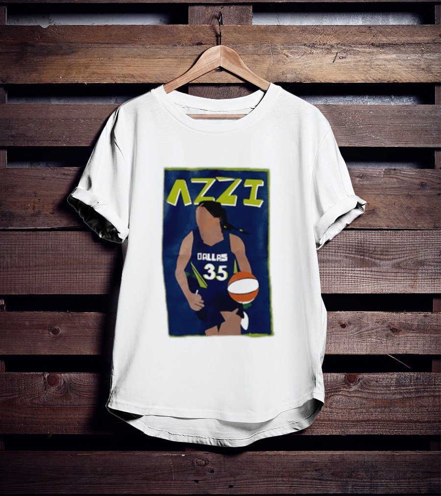 Azzi Fudd Dallas 35 Basketball WNBA 2026 Play Draft T-Shirt