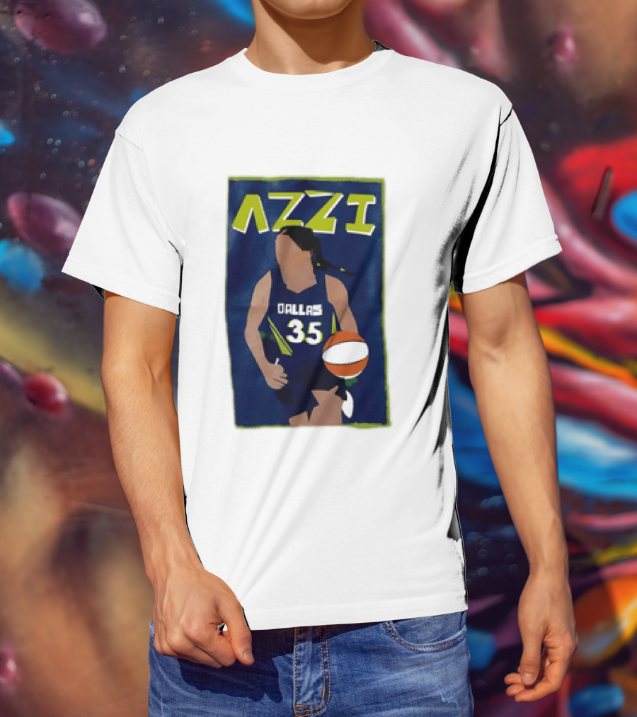 Azzi Fudd Dallas 35 Basketball WNBA 2026 Play Draft T-Shirt